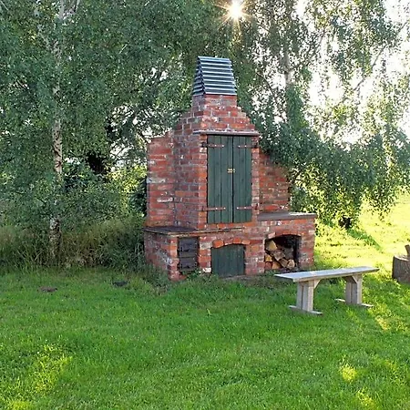 Pod Wierzba Деревянный коттедж Сарбиново
